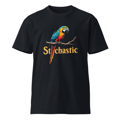 Image of the Premium Stochastic Parrot T-Shirt (unisex) Navy / M.