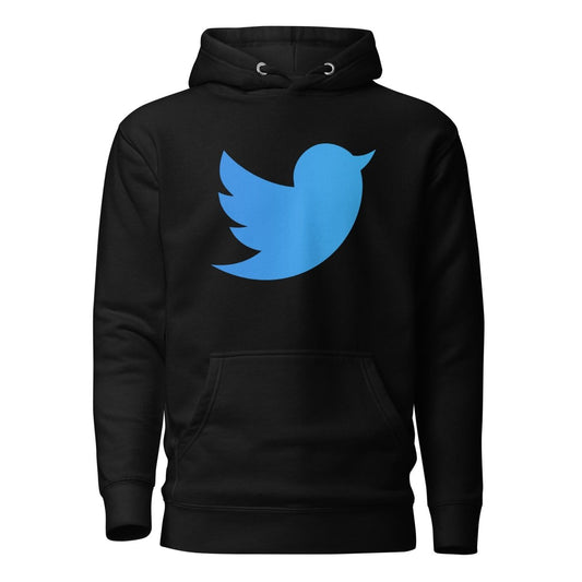 Premium Twitter Icon Hoodie (unisex) - AI Store