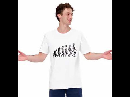 Human Evolution to Robot T-Shirt (unisex)