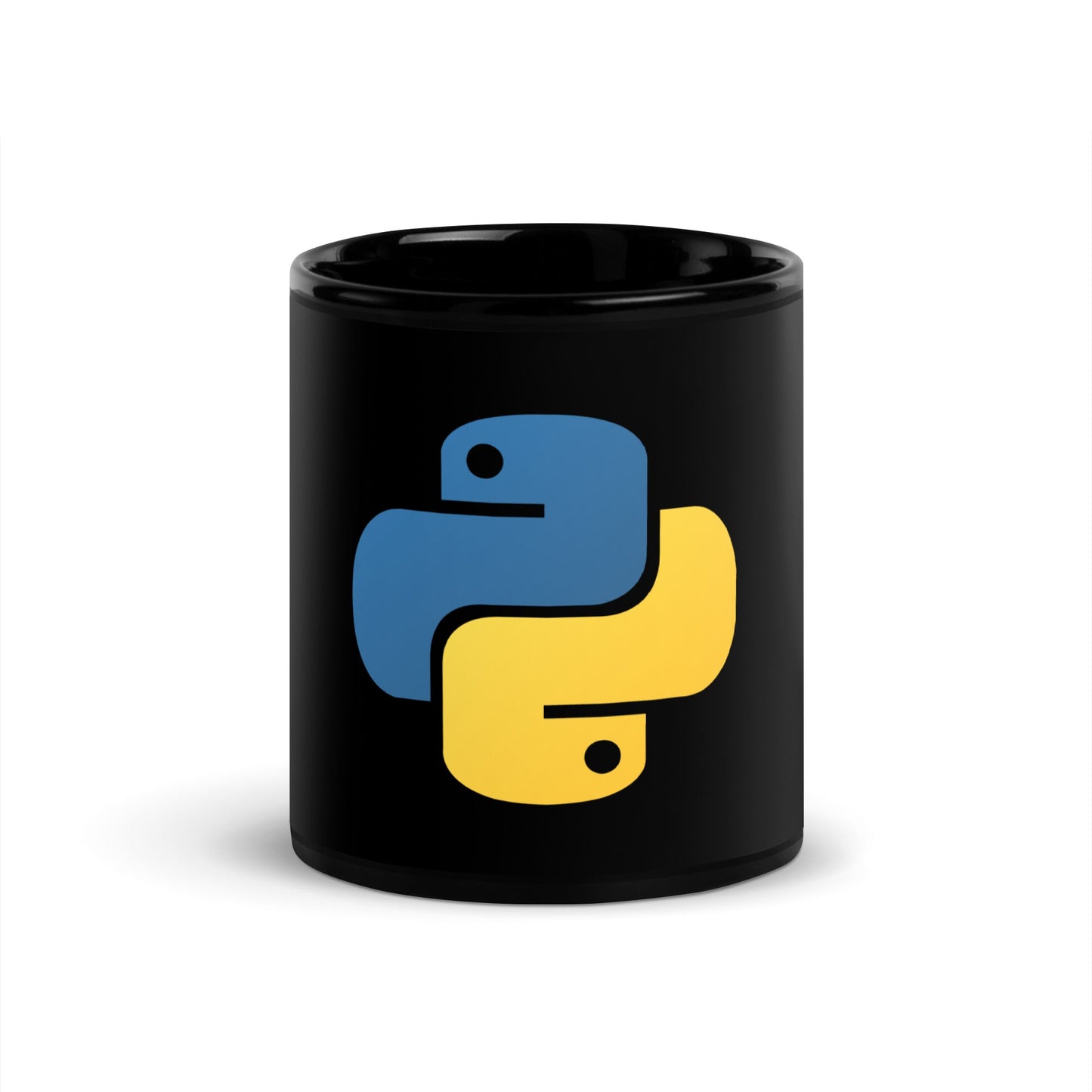 Image of the Python Black Glossy Mug 11 oz.