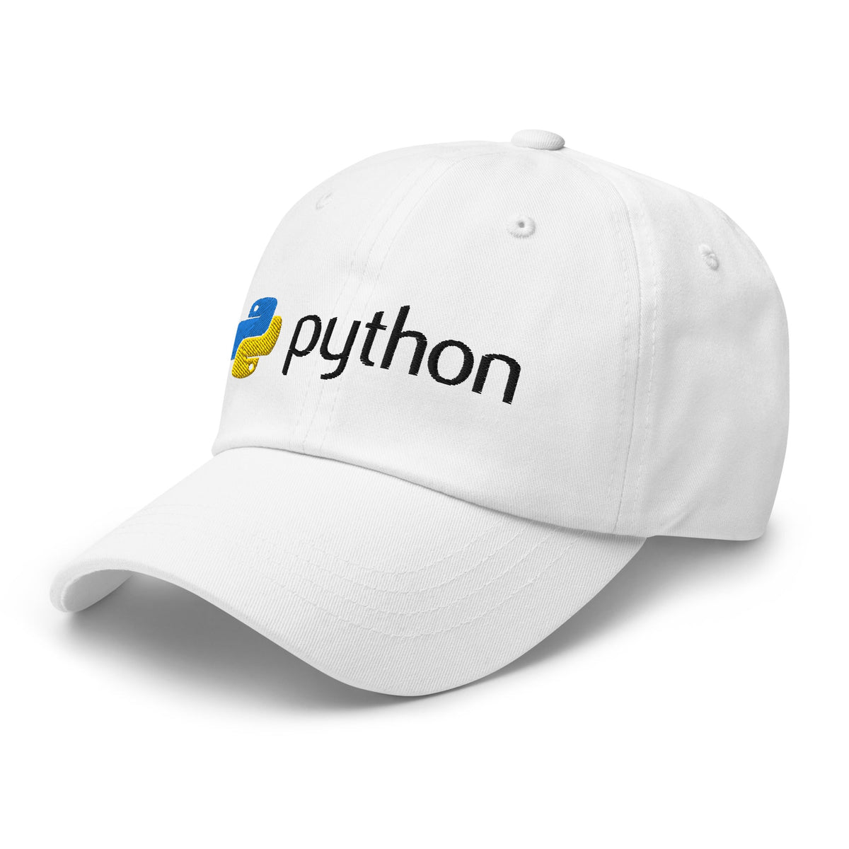 Image of the Python Black Logo Cap.