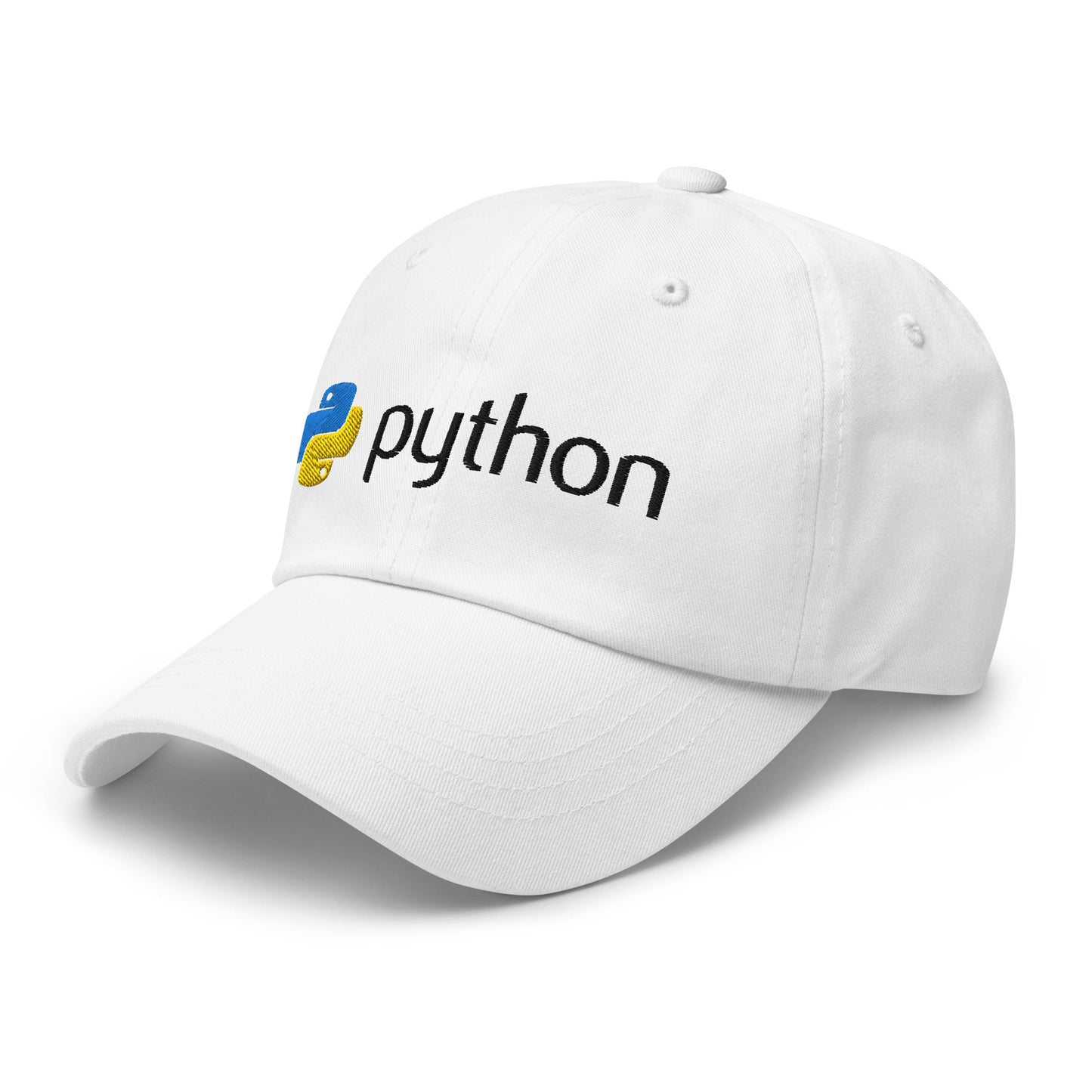 Image of the Python Black Logo Cap.