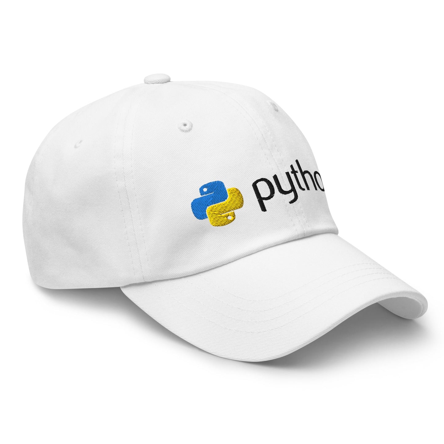 Image of the Python Black Logo Cap.