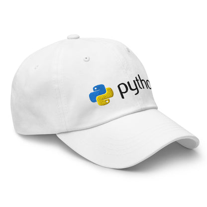 Image of the Python Black Logo Cap.