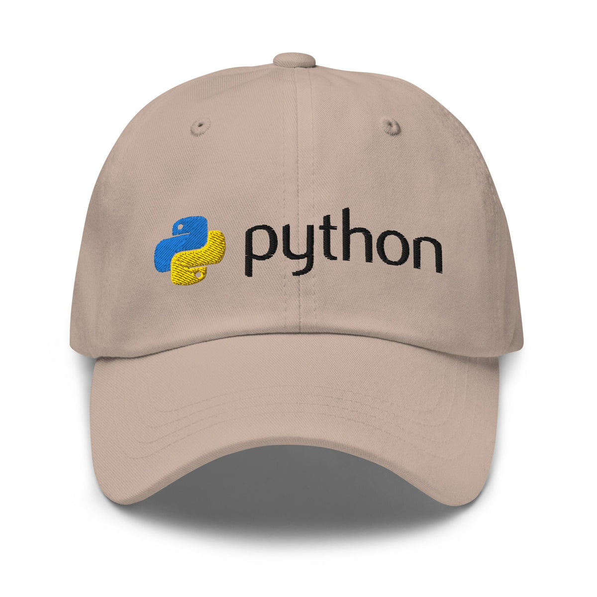 Image of the Python Black Logo Cap Stone.