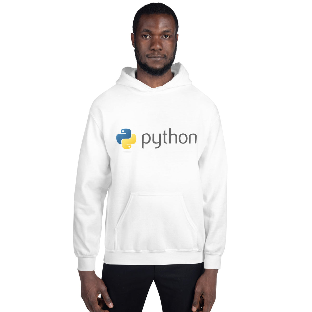 Image of the Python Dark Logo Hoodie (unisex).