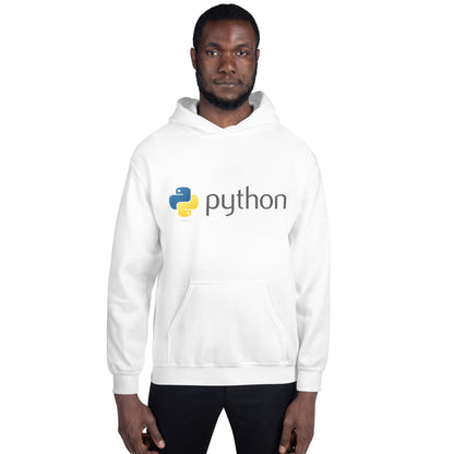 Image of the Python Dark Logo Hoodie (unisex).