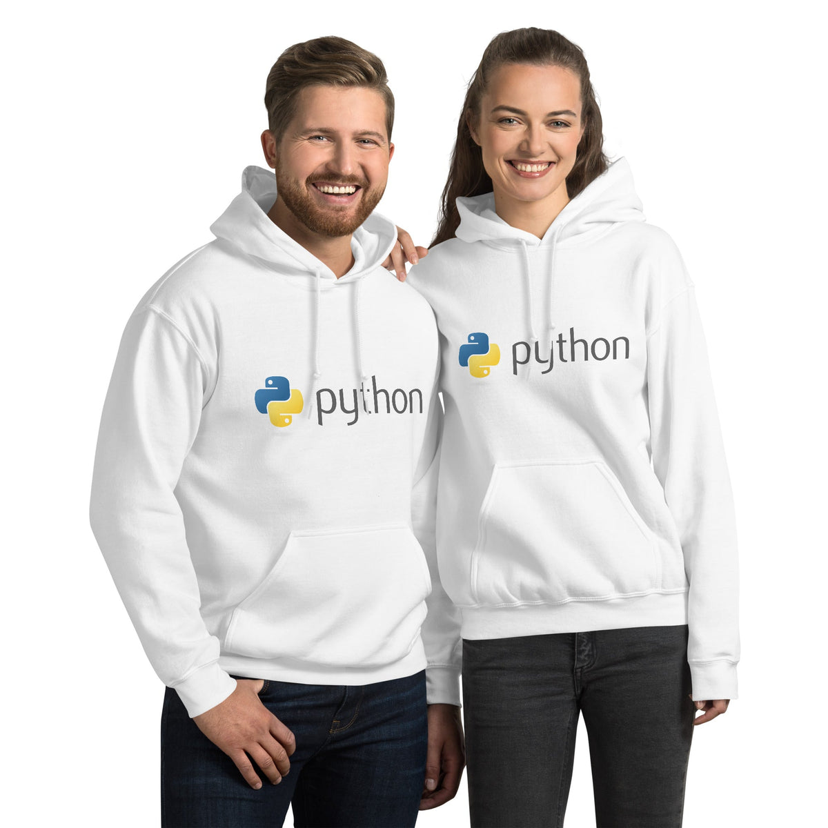 Image of the Python Dark Logo Hoodie (unisex).