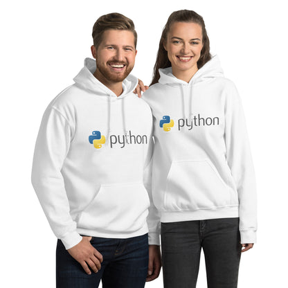 Image of the Python Dark Logo Hoodie (unisex).