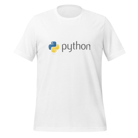 Python Dark Logo T-Shirt (unisex) - AI Store