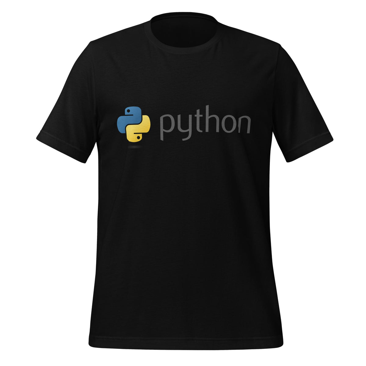 Image of the Python Dark Logo T-Shirt (unisex) Black / M.