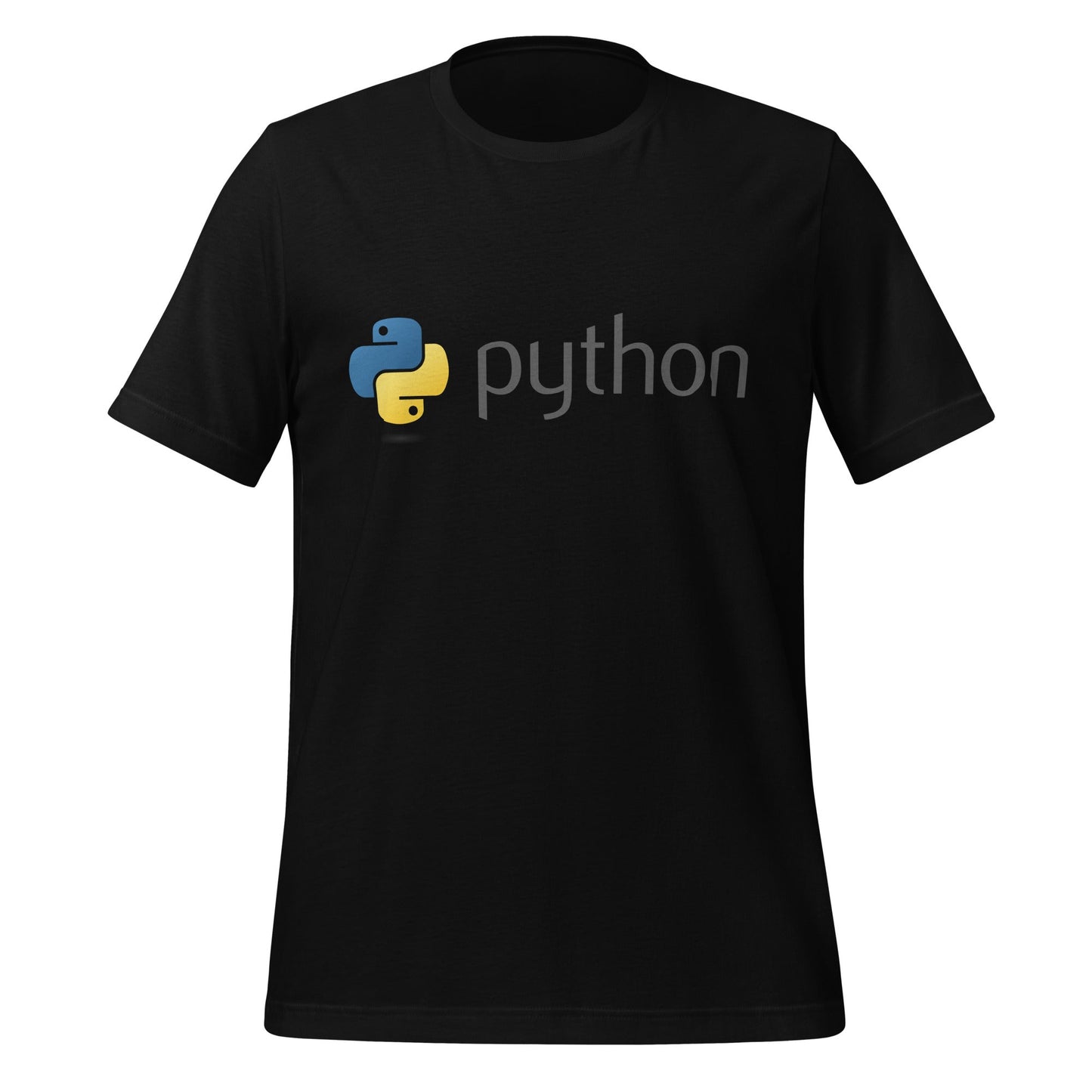 Image of the Python Dark Logo T-Shirt (unisex) Black / M.