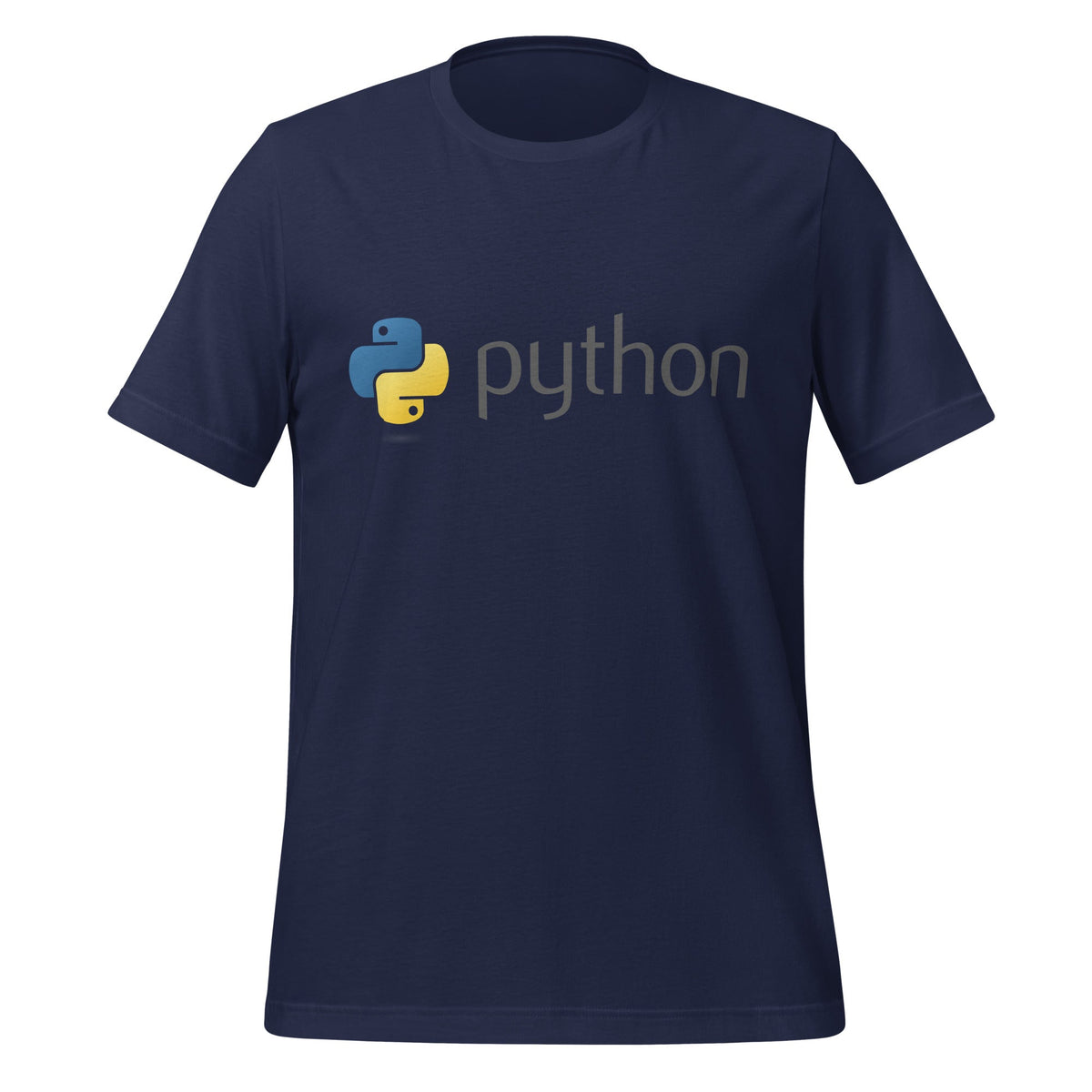 Image of the Python Dark Logo T-Shirt (unisex) Navy / M.