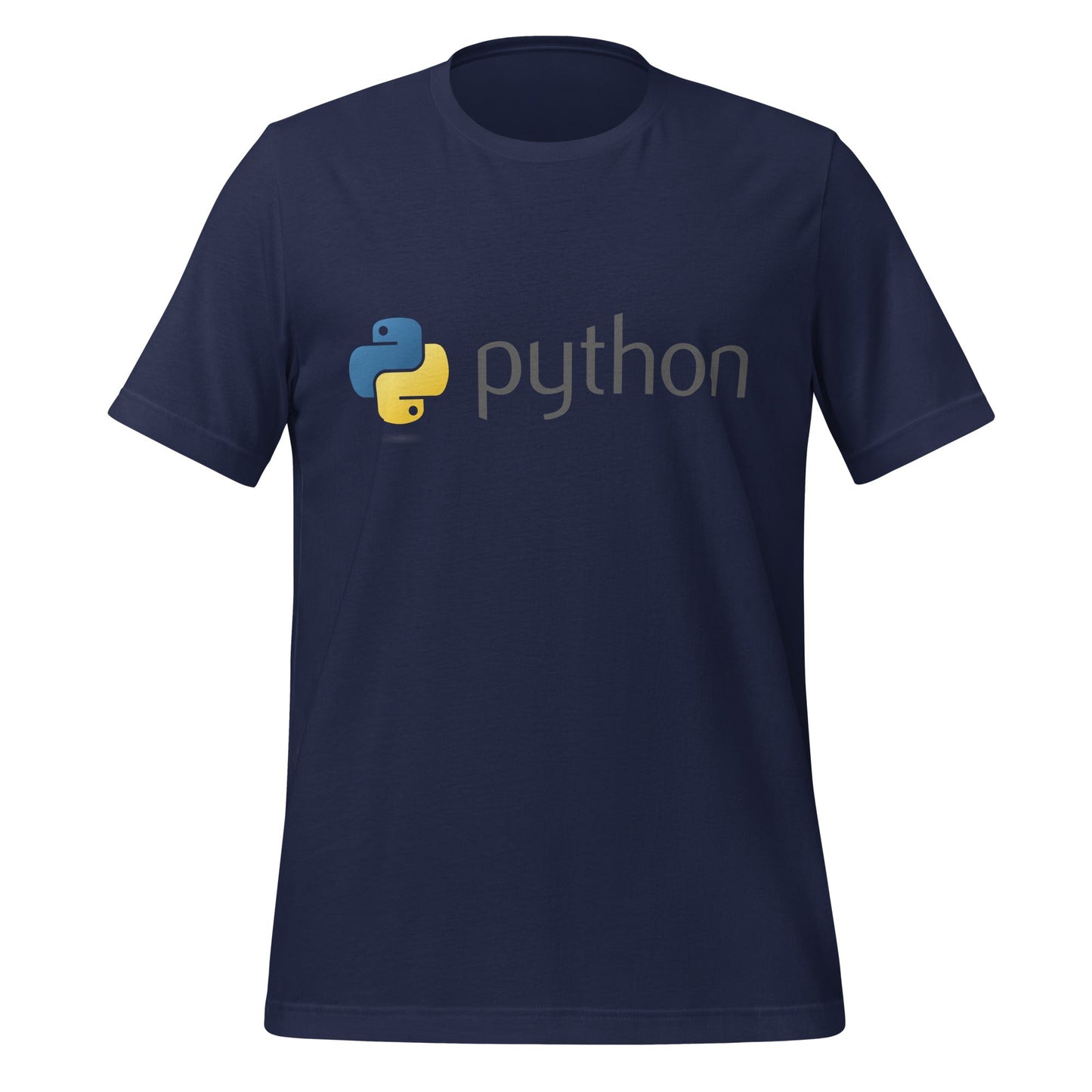 Image of the Python Dark Logo T-Shirt (unisex) Navy / M.