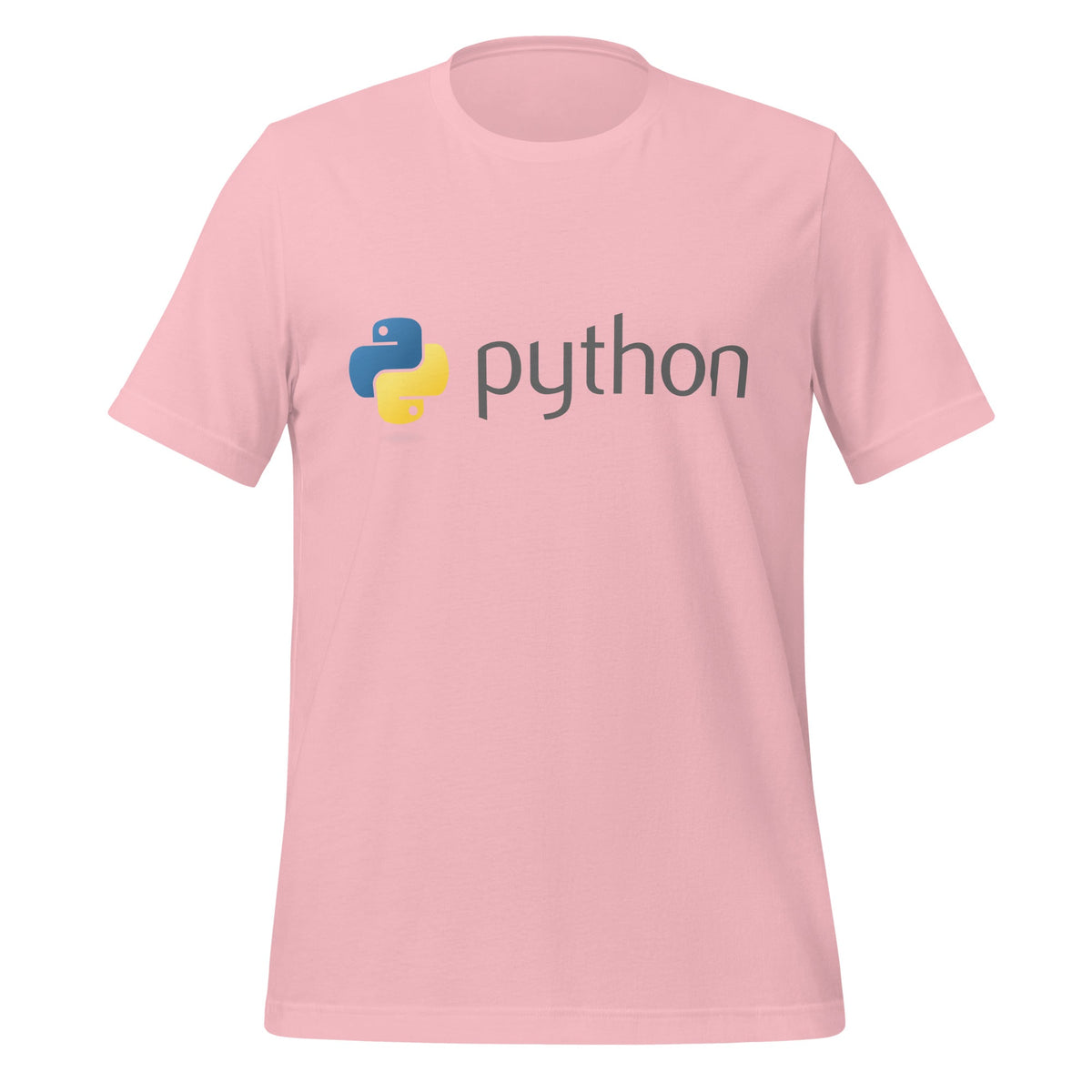 Image of the Python Dark Logo T-Shirt (unisex) Pink / M.