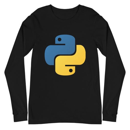 Python Icon Long Sleeve T-Shirt (unisex) - AI Store