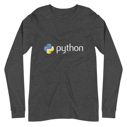 Python Logo Long Sleeve T-Shirt (unisex) - AI Store