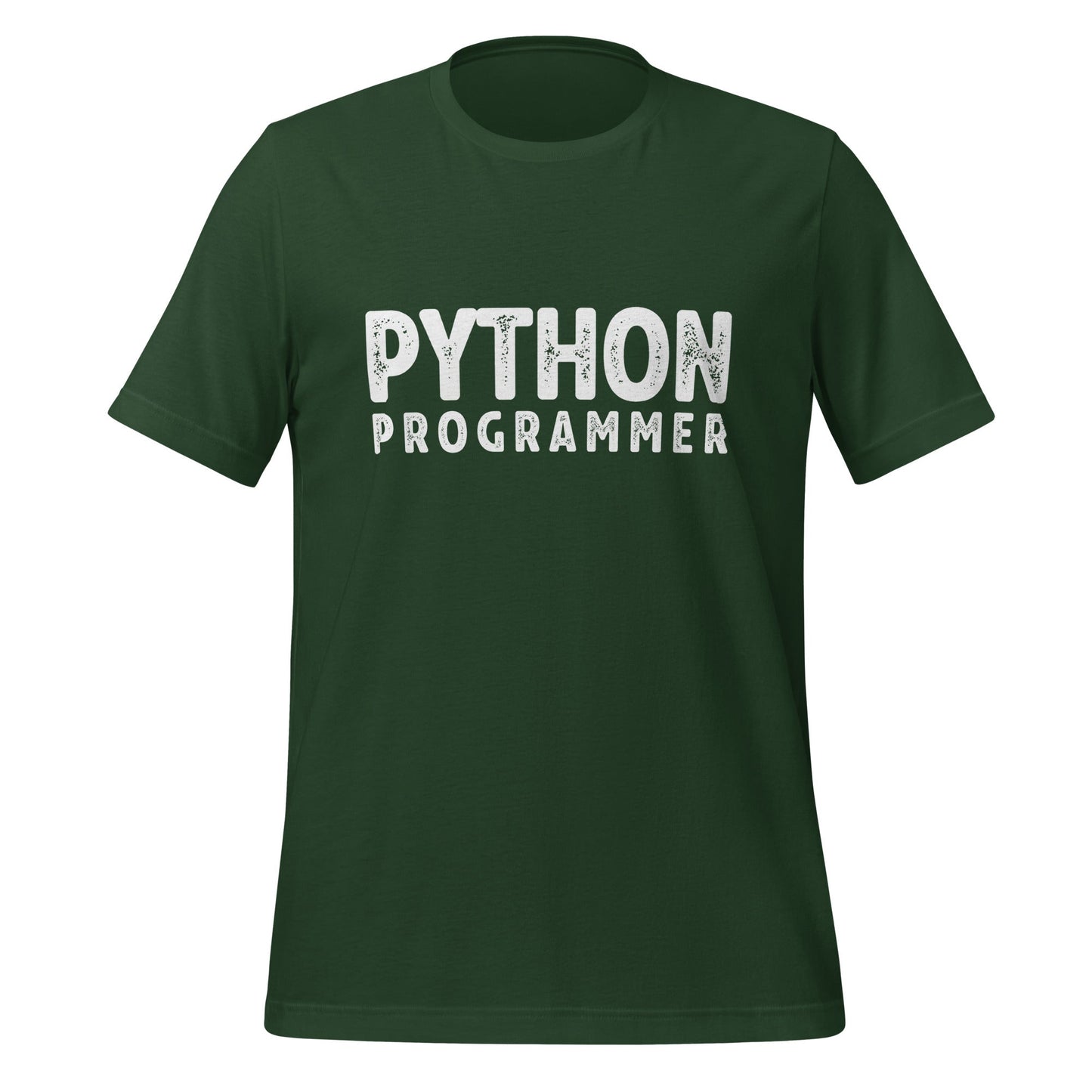 Image of the PYTHON PROGRAMMER T-Shirt (unisex) Forest / M.