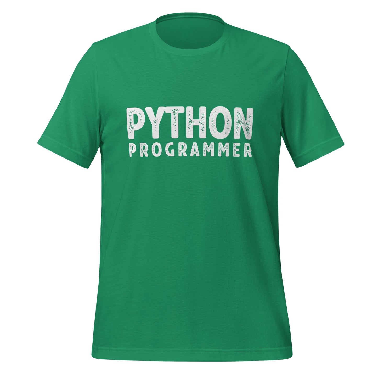Image of the PYTHON PROGRAMMER T-Shirt (unisex) Kelly / M.