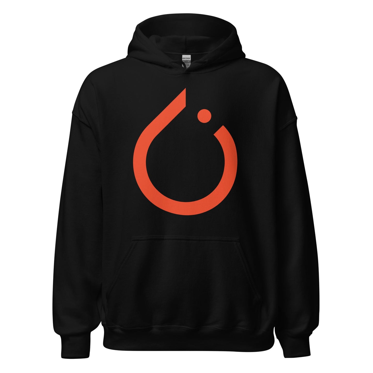 Product mockup photo of the PyTorch Hoodie (unisex) Black / M.