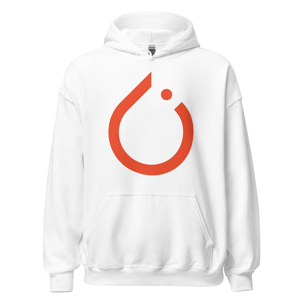 Product mockup photo of the PyTorch Hoodie (unisex) White / M.