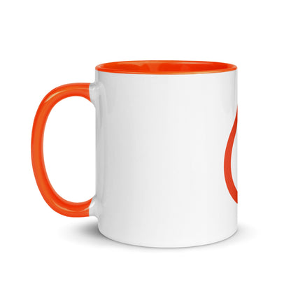Image of the PyTorch Icon Mug with Color Inside.