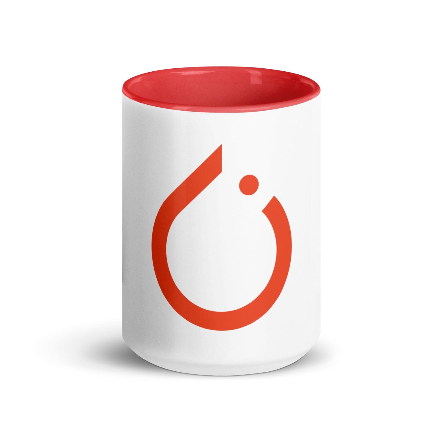 Image of the PyTorch Icon Mug with Color Inside.