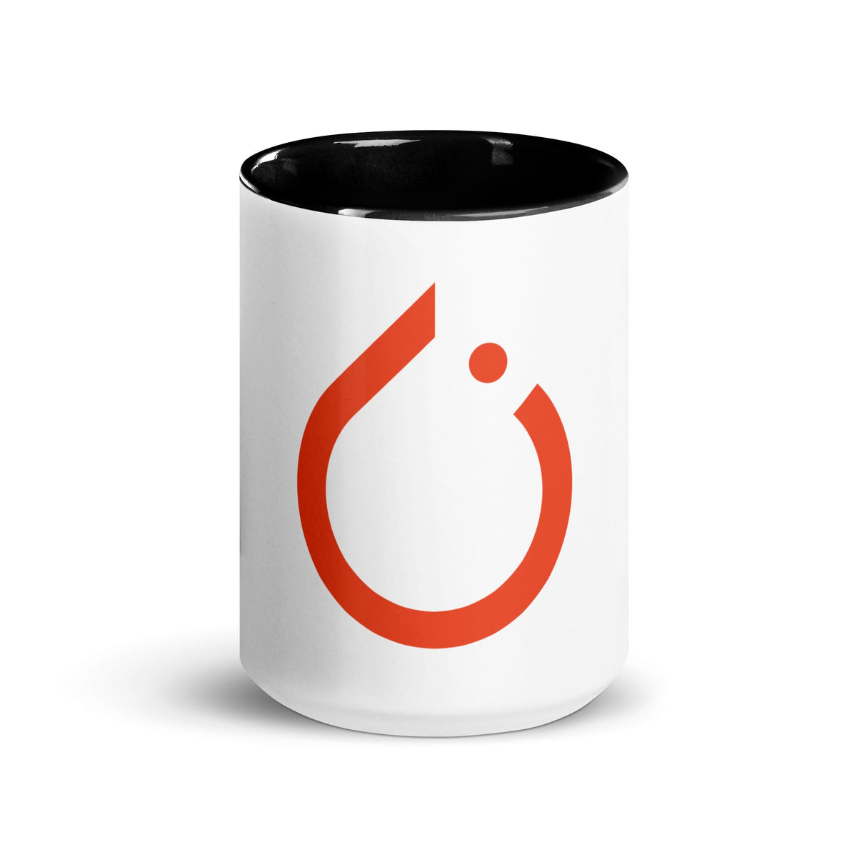 Image of the PyTorch Icon Mug with Color Inside.