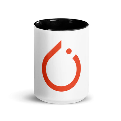 Image of the PyTorch Icon Mug with Color Inside.