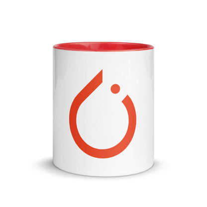 Image of the PyTorch Icon Mug with Color Inside.
