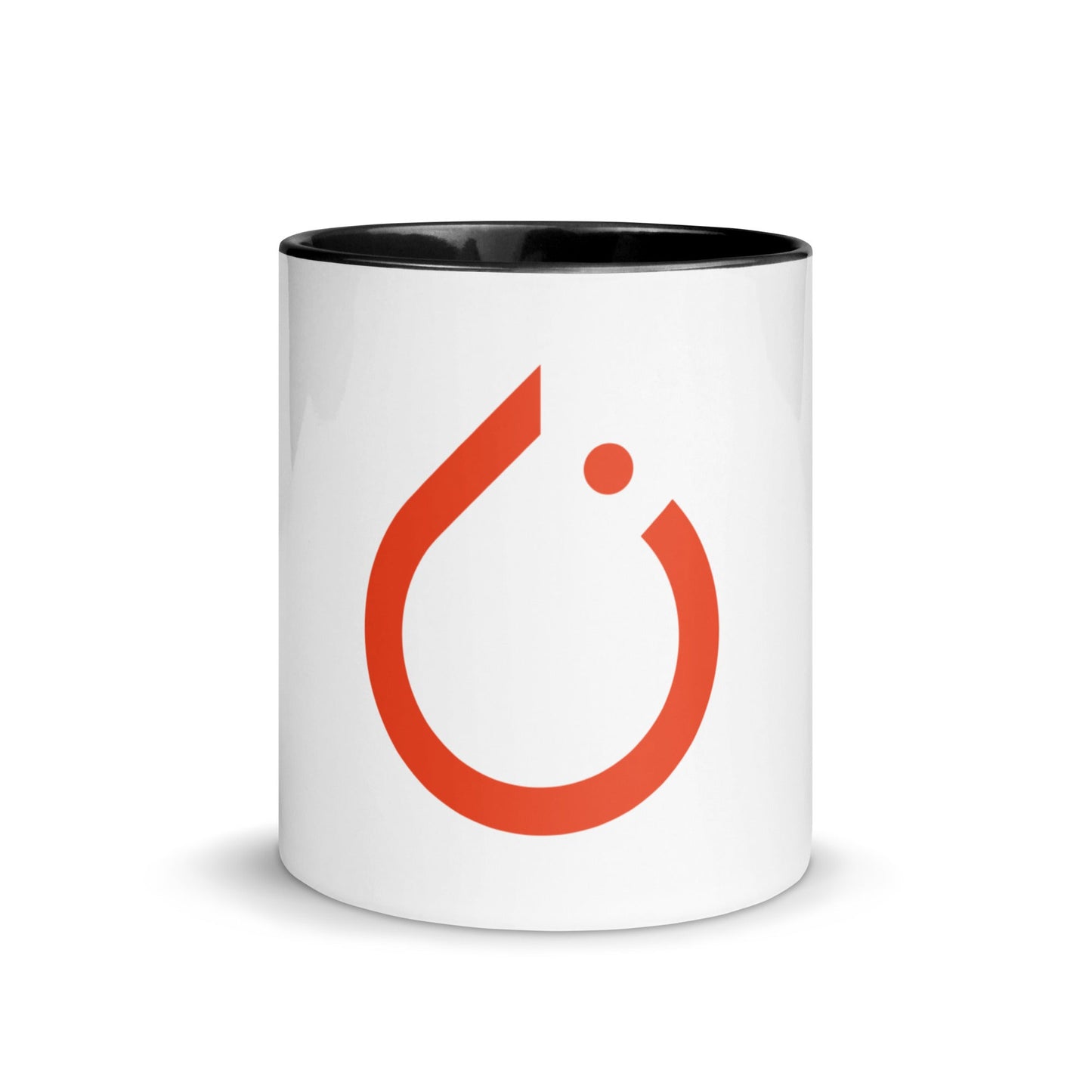 Image of the PyTorch Icon Mug with Color Inside.