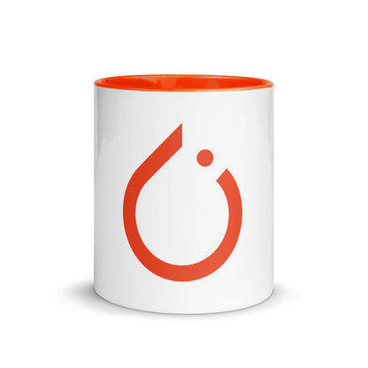 Image of the PyTorch Icon Mug with Color Inside.