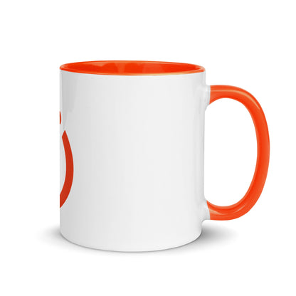 Image of the PyTorch Icon Mug with Color Inside Orange / 11 oz.
