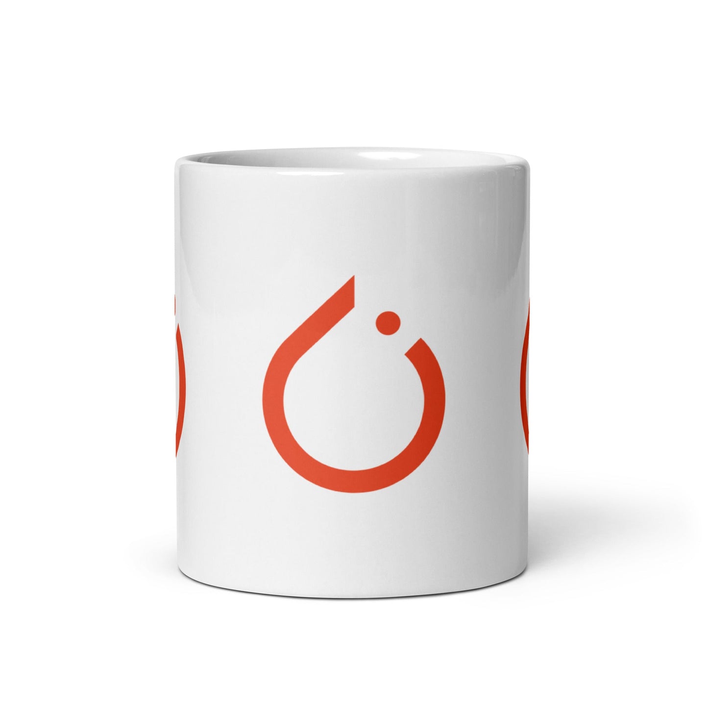 Image of the PyTorch Icons on White Glossy Mug 11 oz.