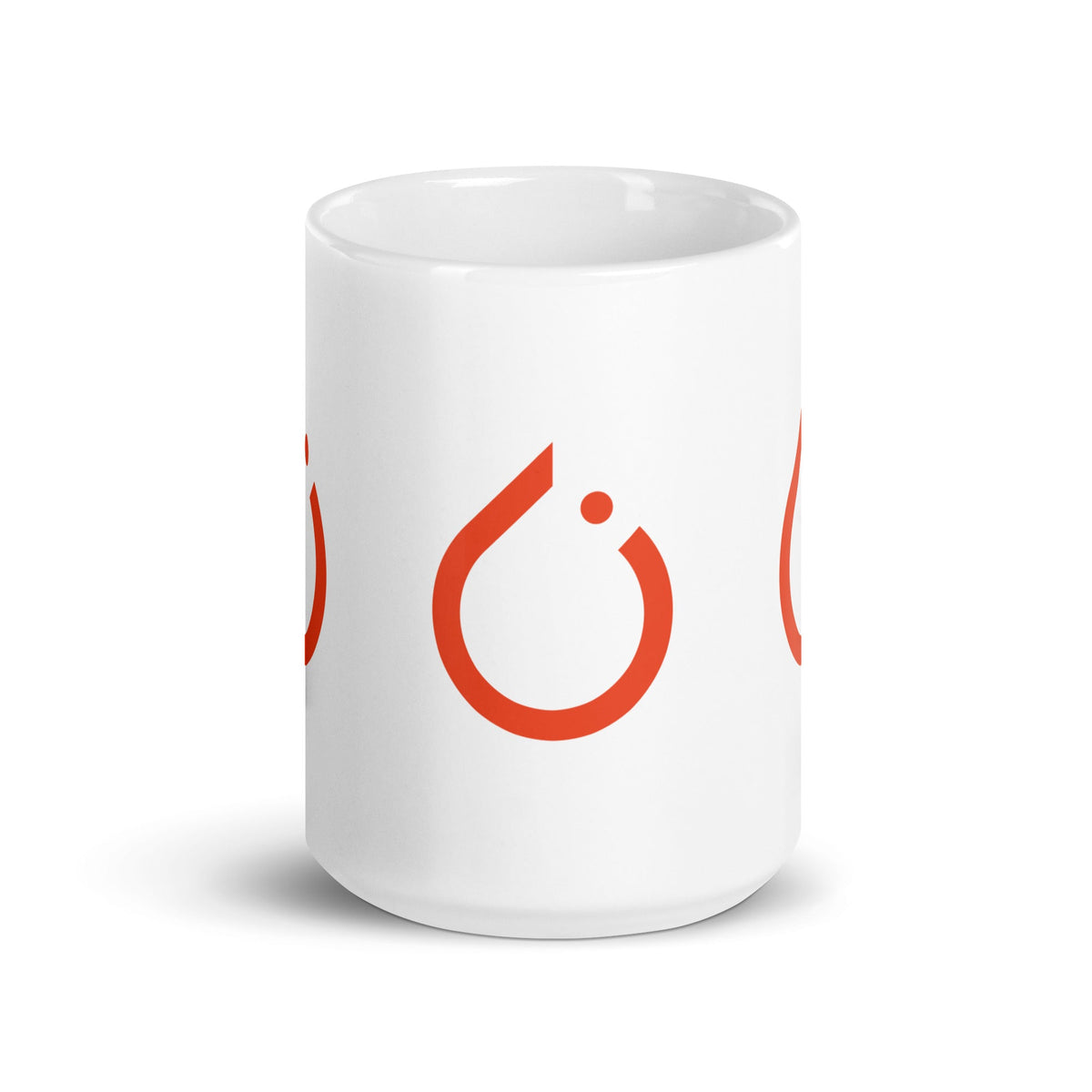 Image of the PyTorch Icons on White Glossy Mug 15 oz.