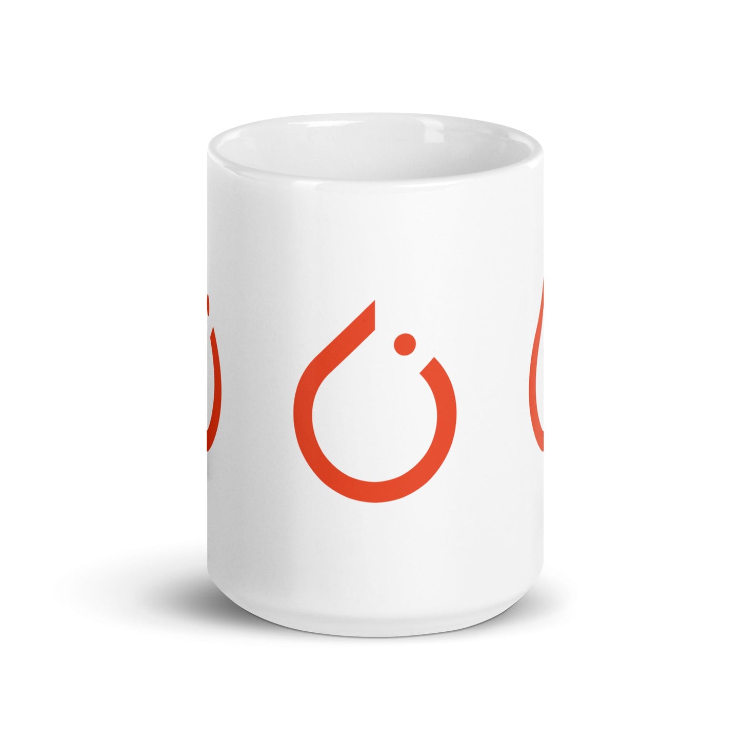 Image of the PyTorch Icons on White Glossy Mug 15 oz.