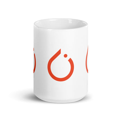 Image of the PyTorch Icons on White Glossy Mug 15 oz.
