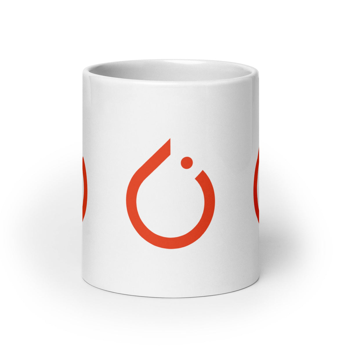 Image of the PyTorch Icons on White Glossy Mug 20 oz.
