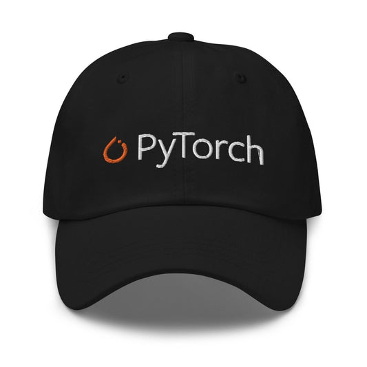 PyTorch Logo Embroidered Cap - AI Store