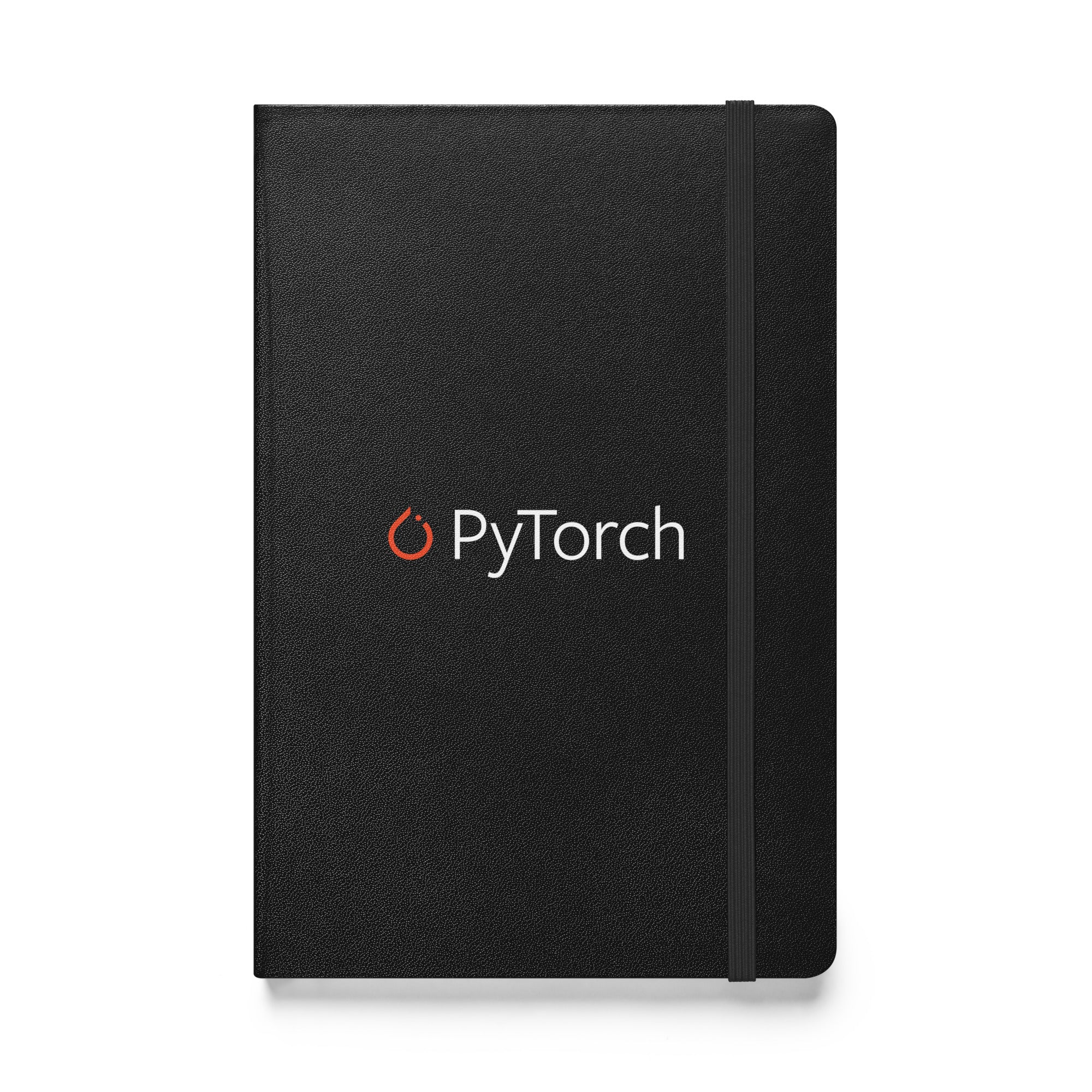 PyTorch Logo Hardcover Bound Notebook - AI Store