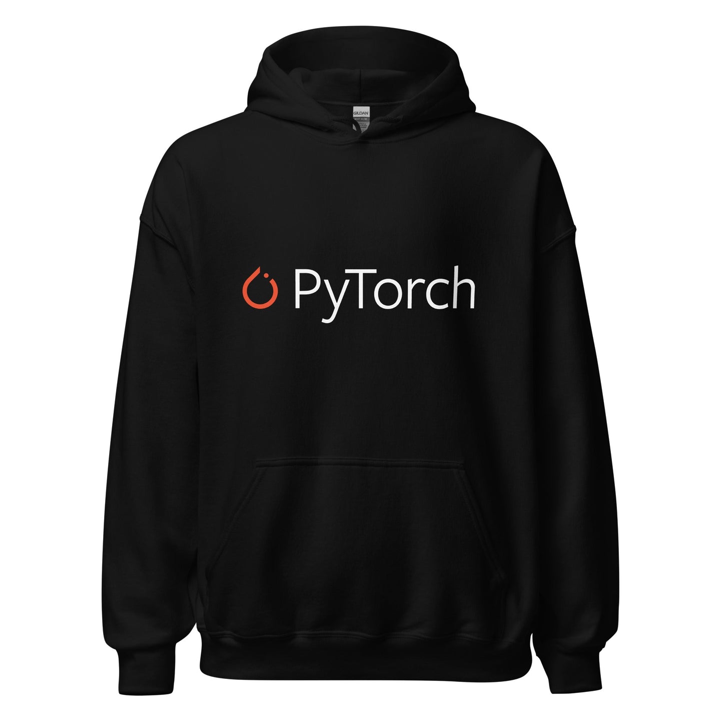 Image of the PyTorch Logo Hoodie (unisex) Black / M.