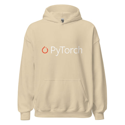 Image of the PyTorch Logo Hoodie (unisex) Sand / M.