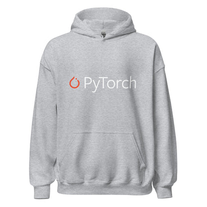Image of the PyTorch Logo Hoodie (unisex) Sport Grey / M.