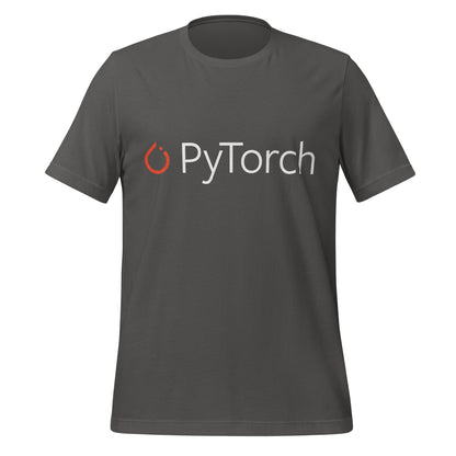 Image of the PyTorch Logo T-Shirt (unisex) Asphalt / M.