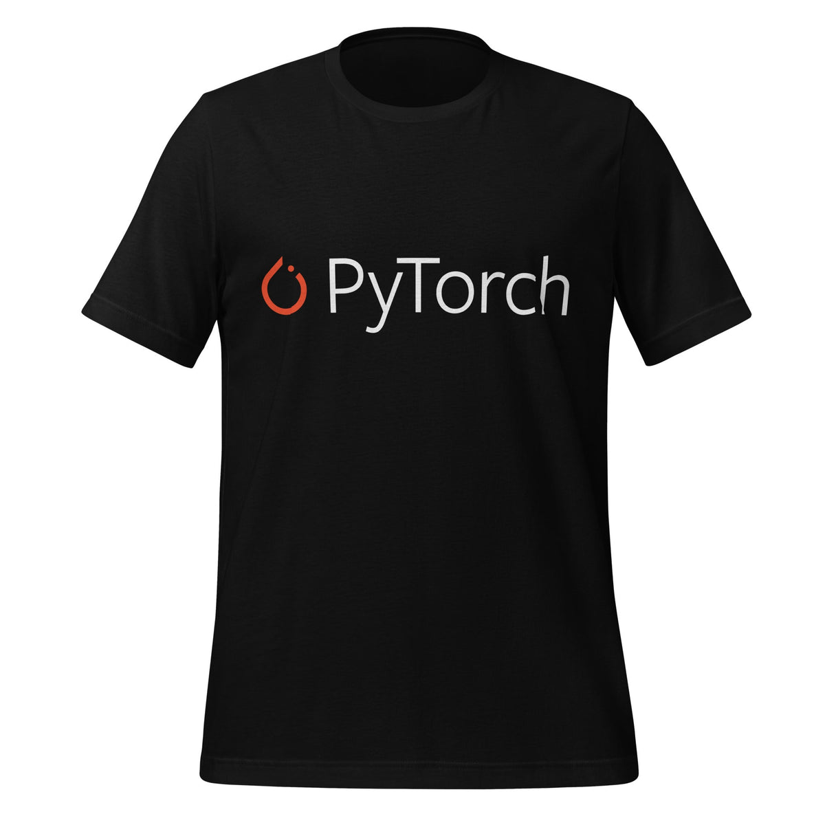 Image of the PyTorch Logo T-Shirt (unisex) Black / M.