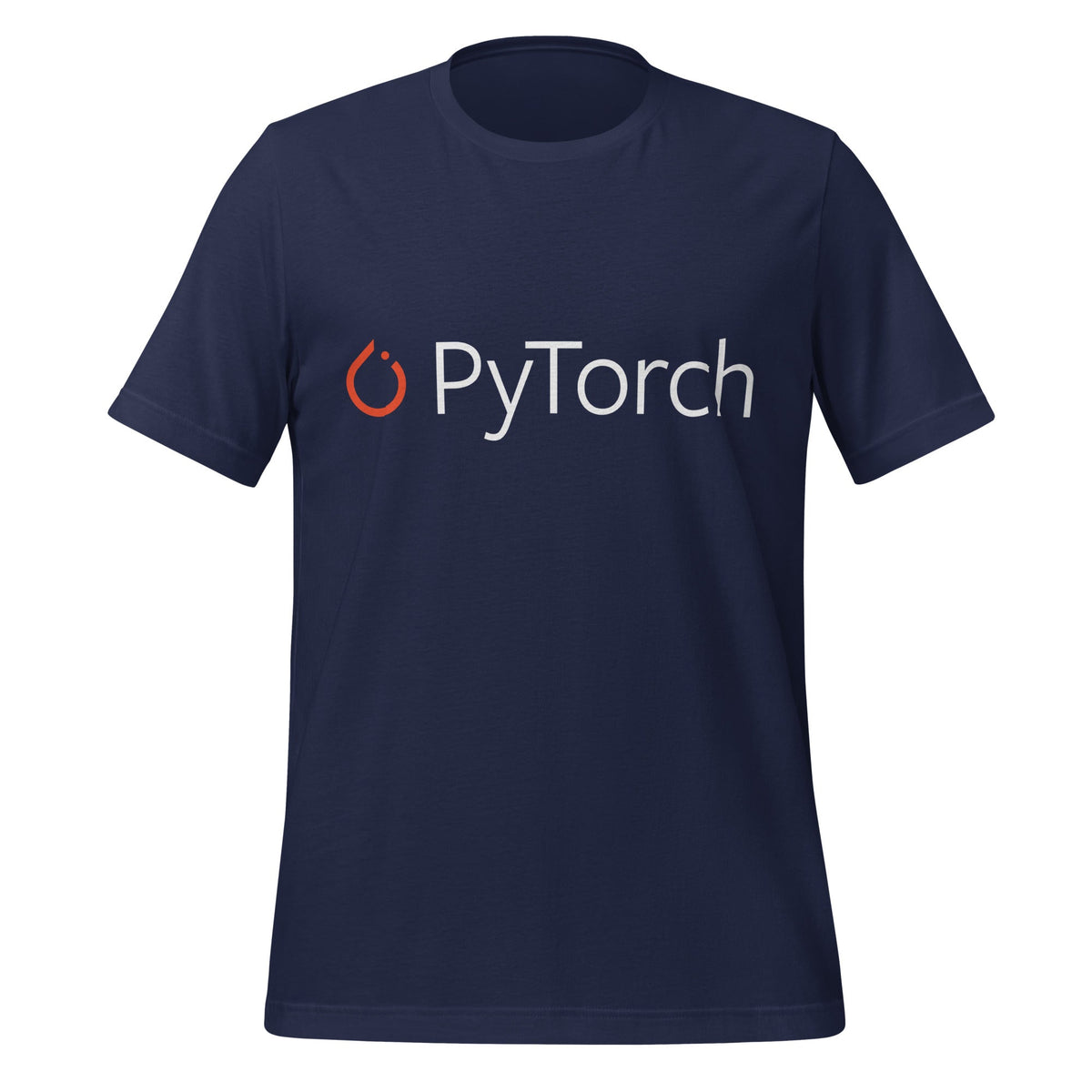 Image of the PyTorch Logo T-Shirt (unisex) Navy / M.