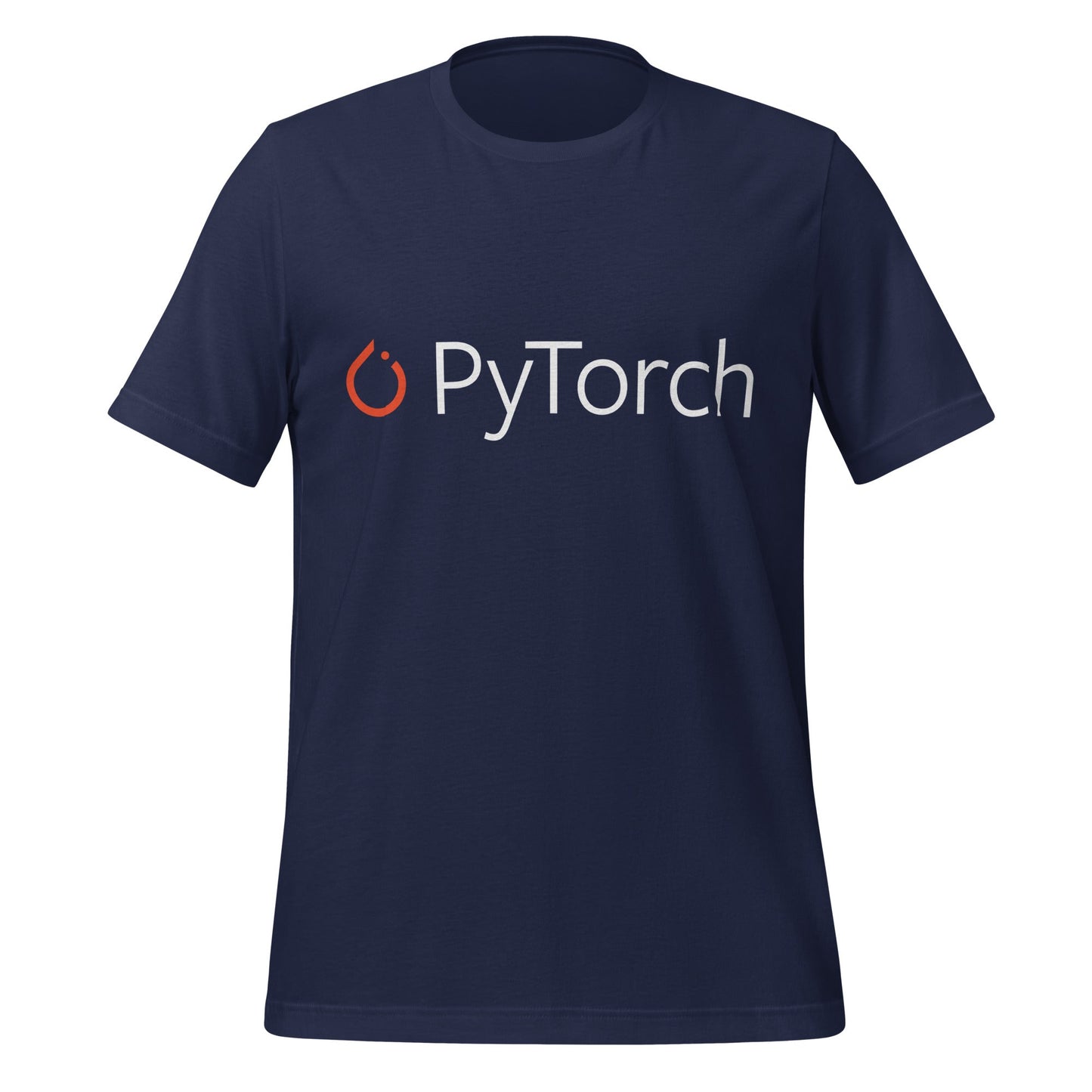 Image of the PyTorch Logo T-Shirt (unisex) Navy / M.