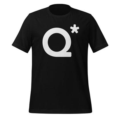 Product mockup photo of the Q* (Q Star) T Shirt 1 (unisex) Black / M.