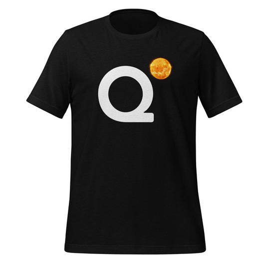 Product mockup photo of the Q* (Q Star) T Shirt 8 (unisex) Black / M.