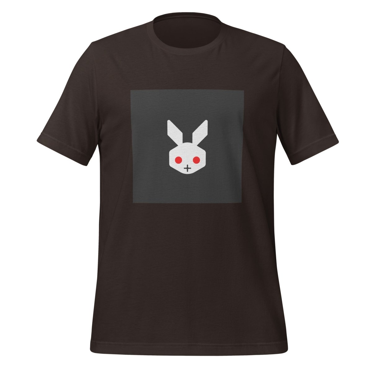 Image of the rabbit Icon T-Shirt (unisex) Brown / M.